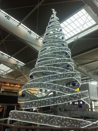 Christmas comes to Heathrow
