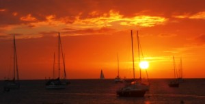 St Lucia sunset 1