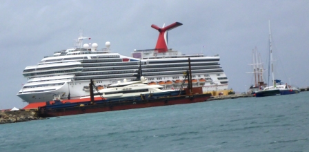 Carnival ship in