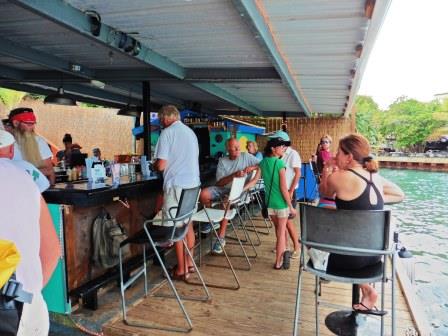 Dinghy dock bar and restaurant