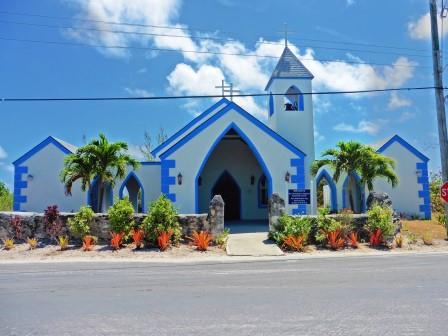 Rum Cay church
