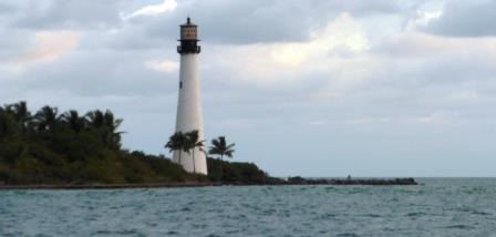 Lighthouse on Biscayne Key